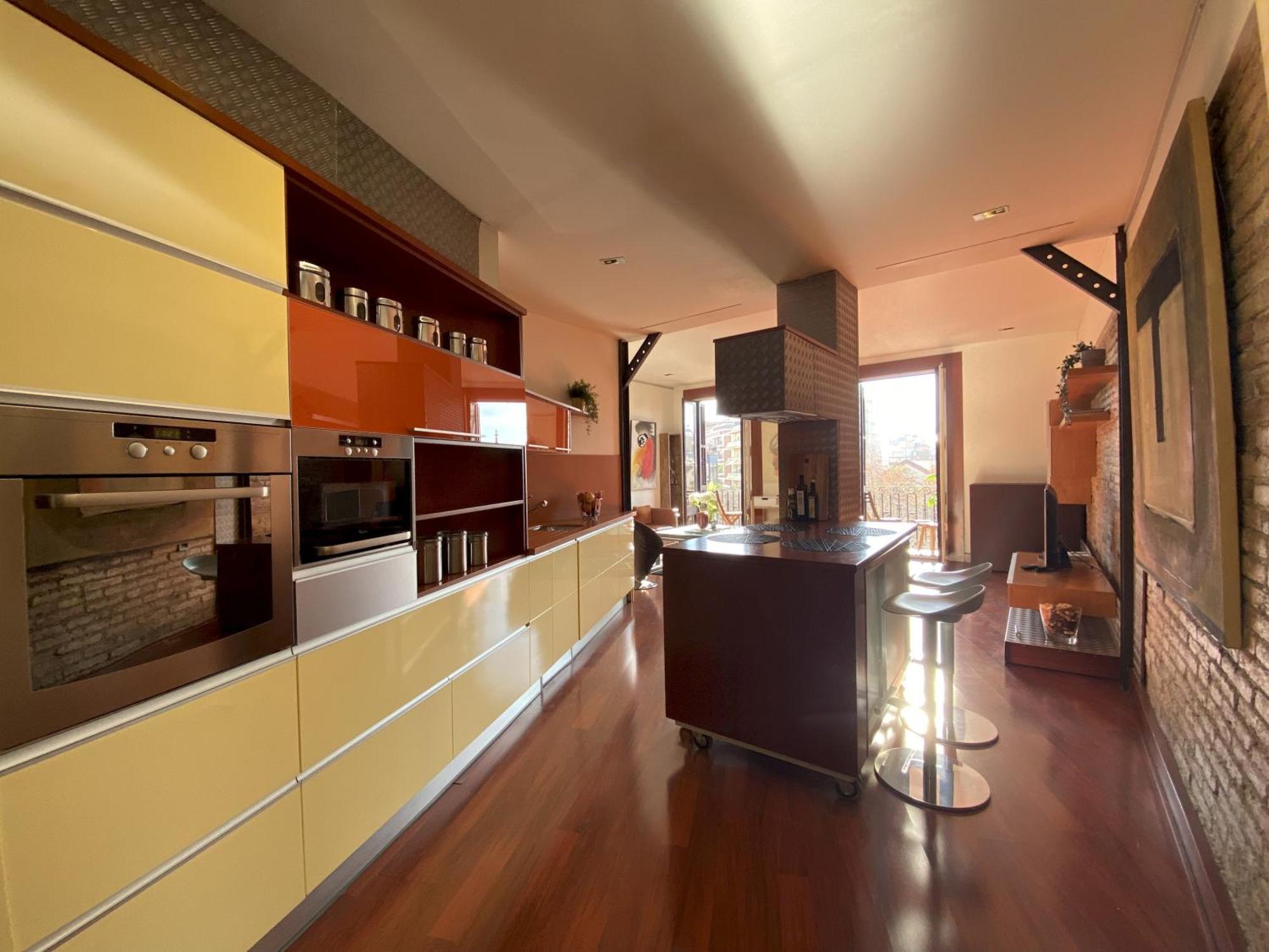 Luminous Designer Loft Style Eixample Views By Myrentalhost *